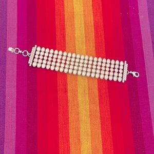 Lucky Brand Bracelet with White Stones